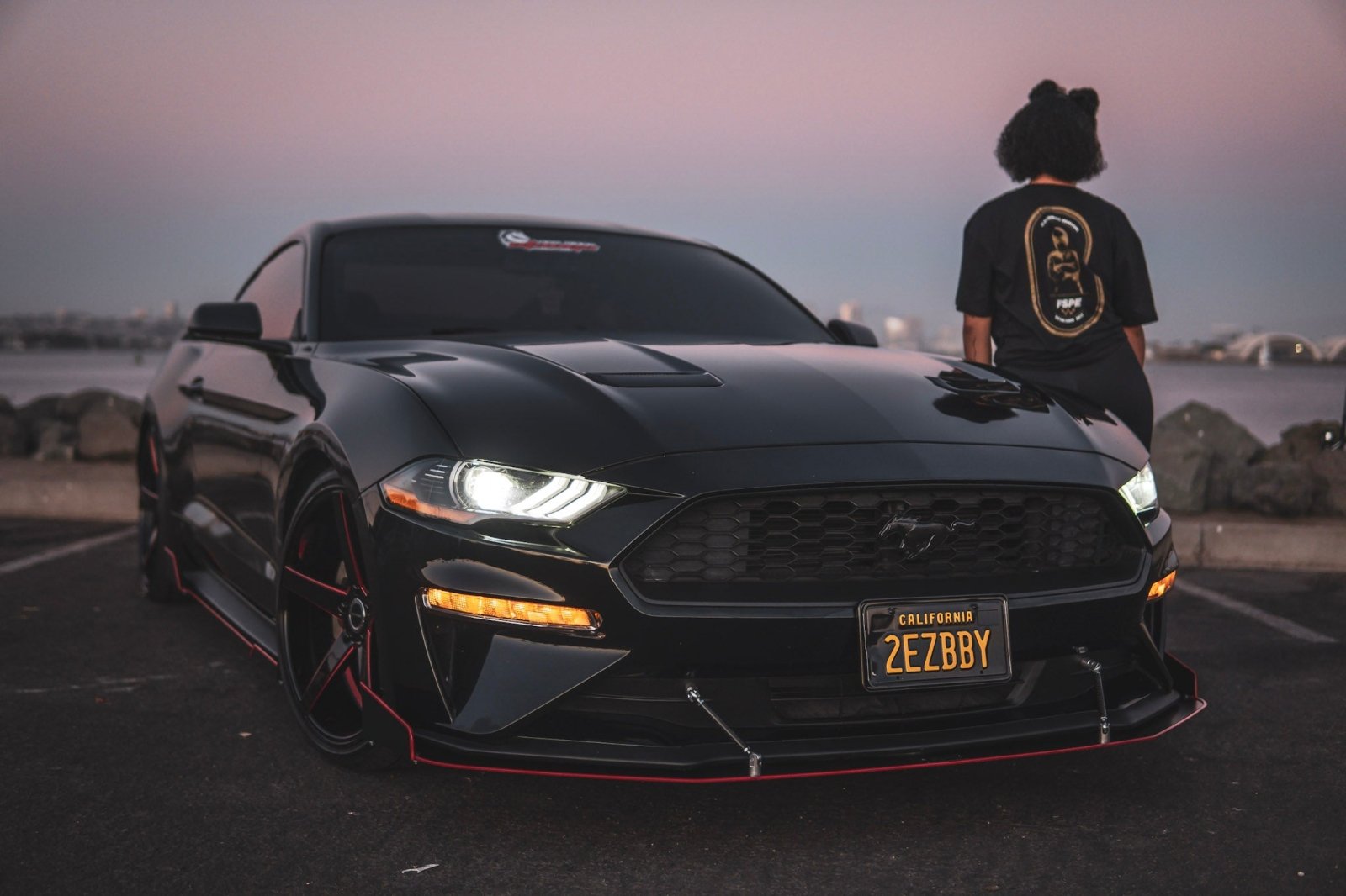 Ford Mustang (2018 - 2023) Ecoboost/GT CHAOS Front Splitter - Speedlogix
