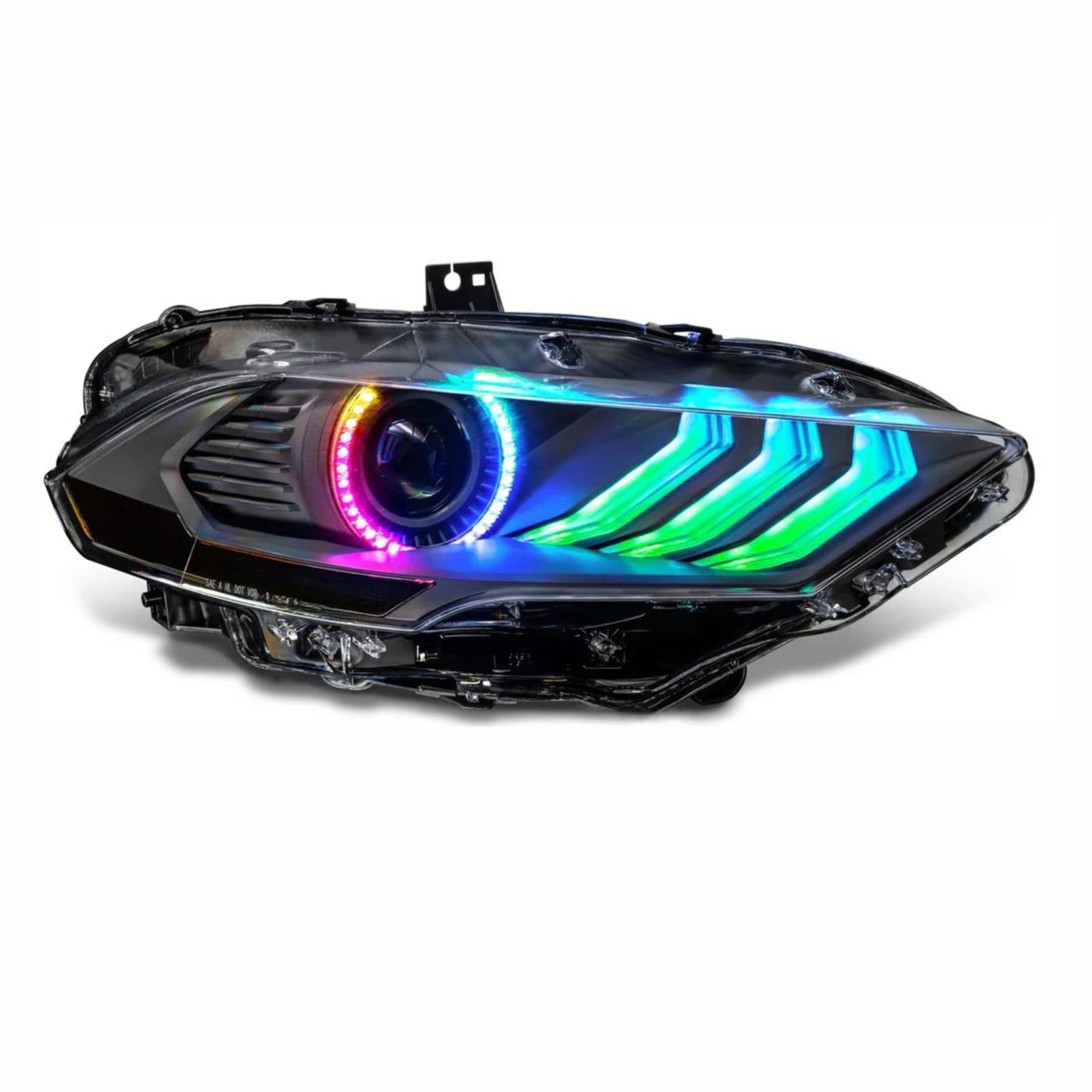 Ford Mustang Multicolor Flow Series DRL Boards (2018 - 2023) - Speedlogix