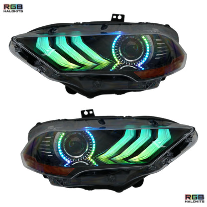 Ford Mustang Multicolor Flow Series DRL Boards (2018 - 2023) - Speedlogix