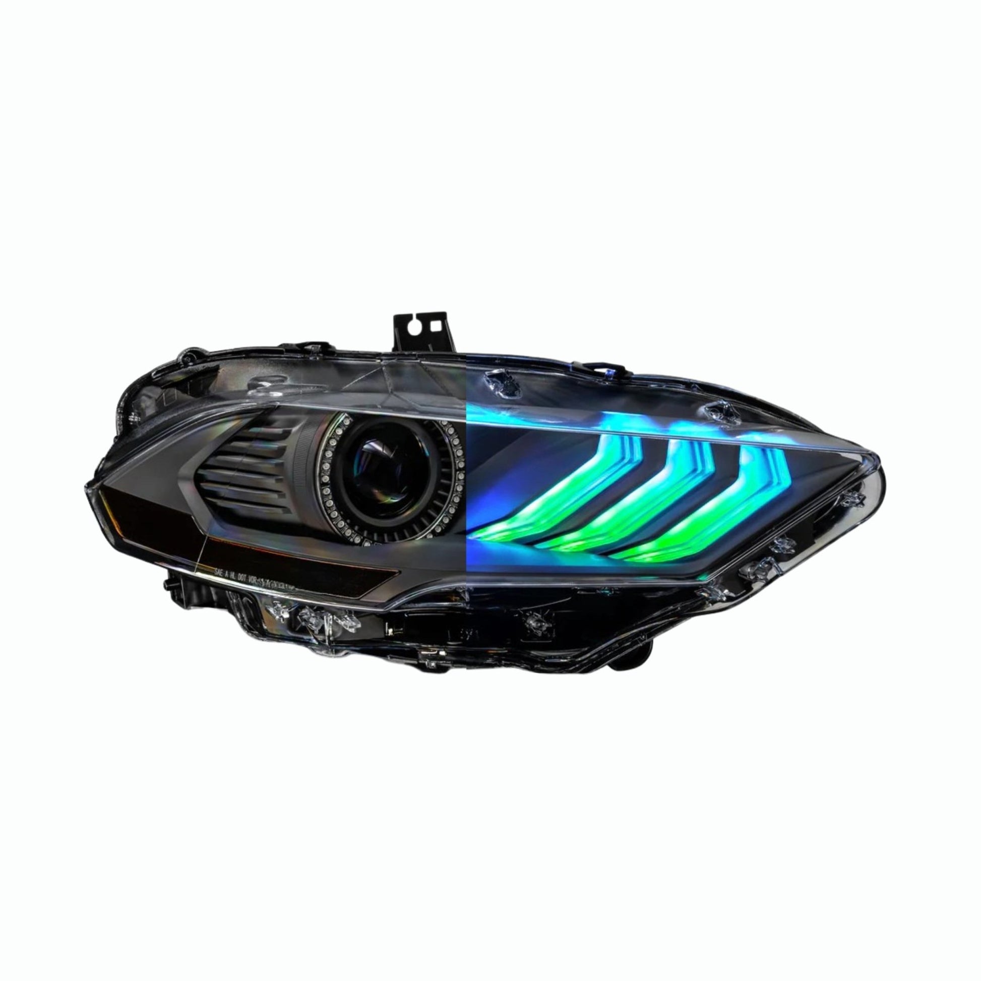 Ford Mustang Multicolor Flow Series DRL Boards (2018 - 2023) - Speedlogix