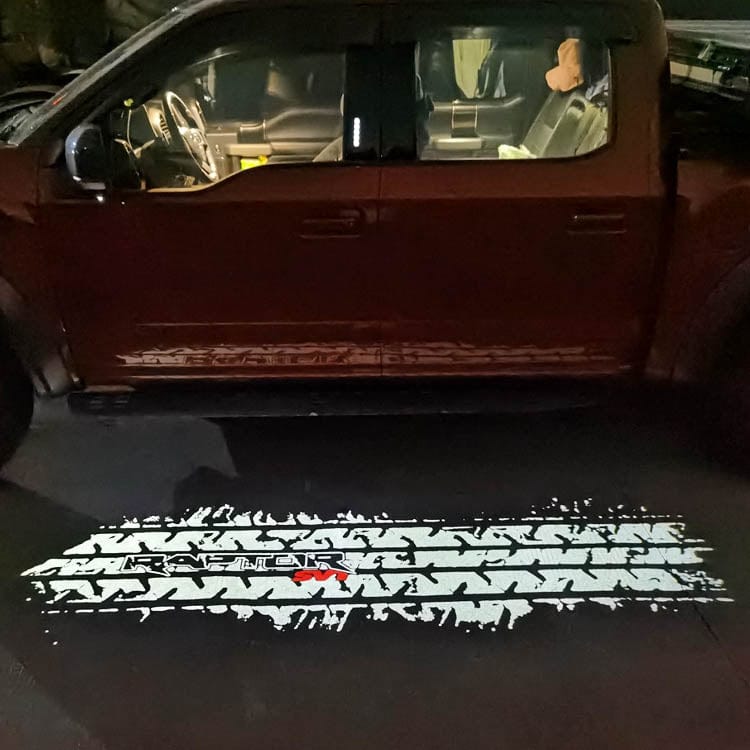 Premium LED Side Mirror Projector Puddle Approach Lights for Ford Bronco 2021-2026