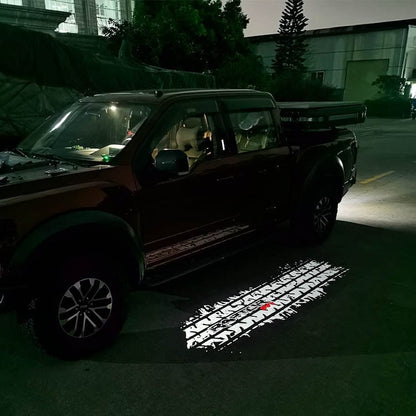 Premium LED Side Mirror Projector Puddle Approach Lights for Ford Bronco 2021-2026