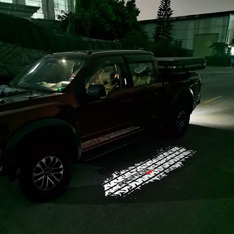 Premium LED Side Mirror Projector Puddle Approach Lights for Ford Bronco 2021-2026