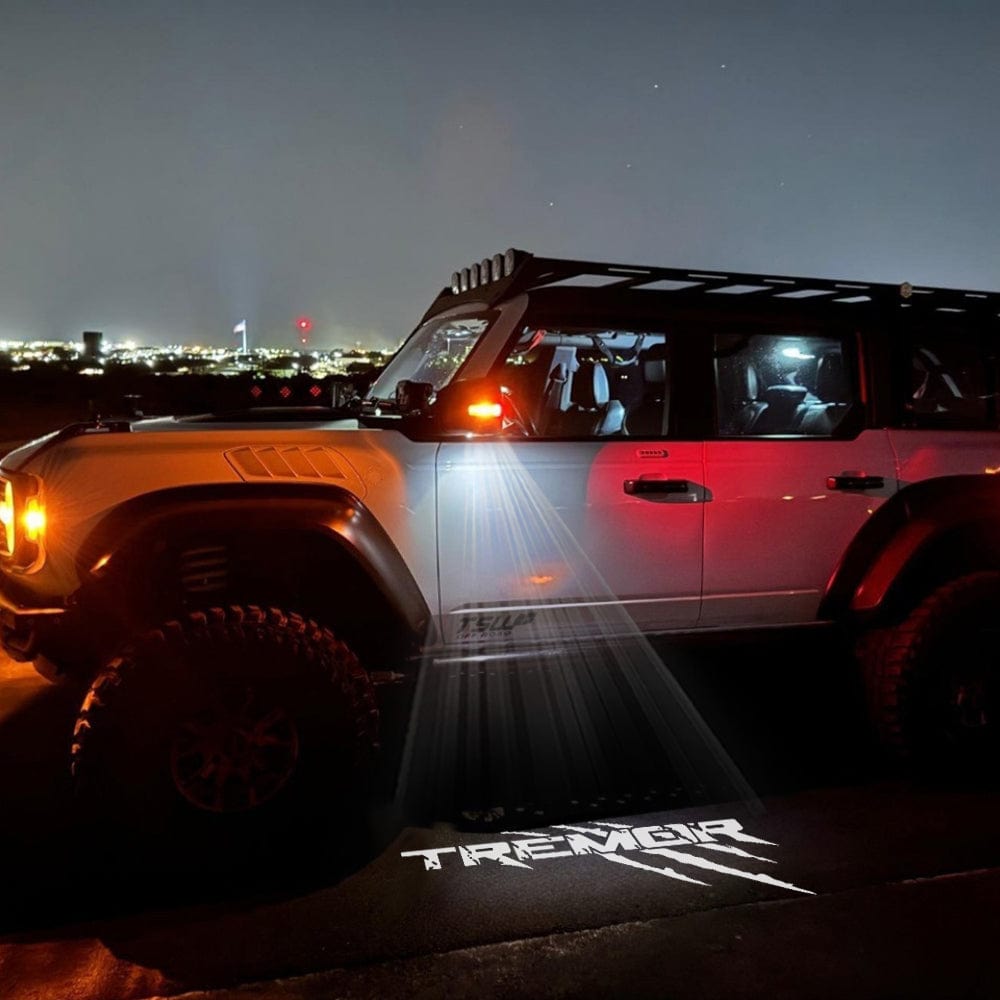 Premium LED Side Mirror Projector Puddle Approach Lights for Ford Bronco 2021-2026