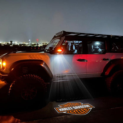 Premium LED Side Mirror Projector Puddle Approach Lights for Ford Bronco 2021-2026