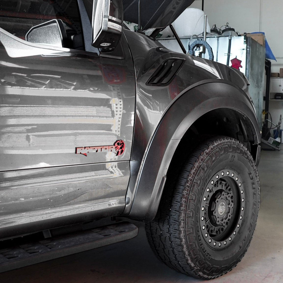 Ford Raptor Door Emblems (F150, Ranger, Bronco) - sold as a pair