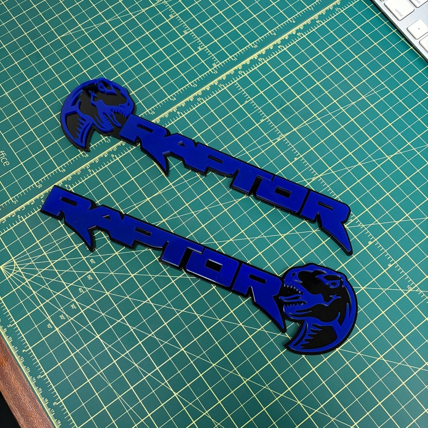Ford Raptor Door Emblems (F150, Ranger, Bronco) - sold as a pair