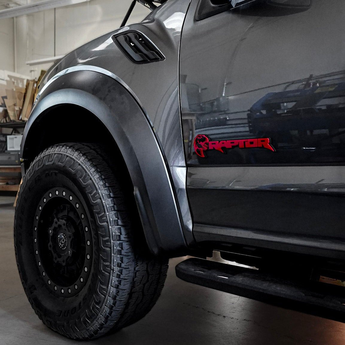 Ford Raptor Door Emblems (F150, Ranger, Bronco) - sold as a pair