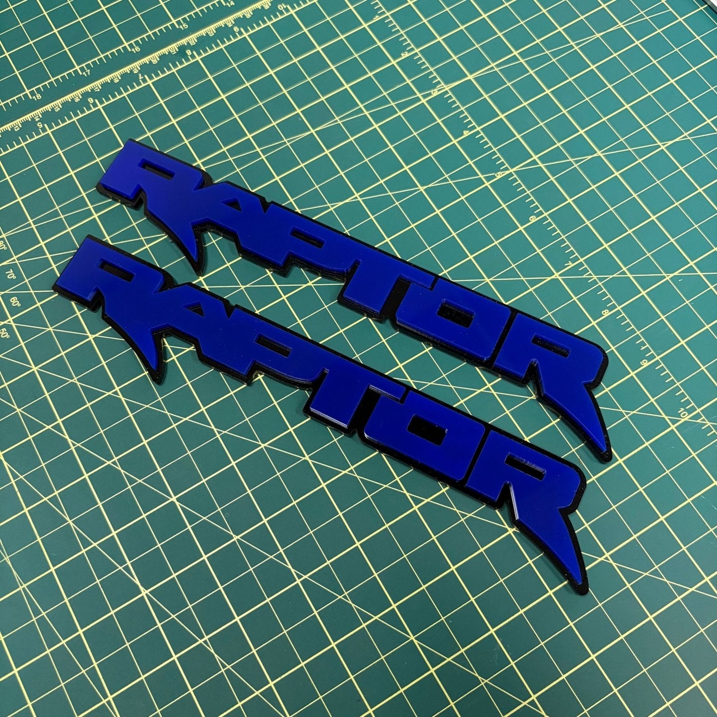 Ford Raptor Door Emblems (F150, Ranger, Bronco) - sold as a pair