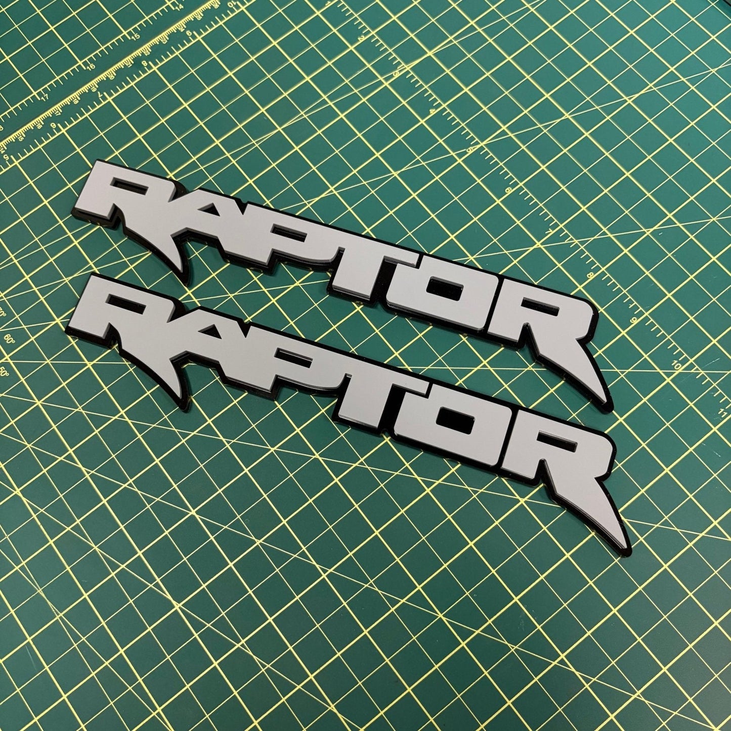 Ford Raptor Door Emblems (F150, Ranger, Bronco) - sold as a pair