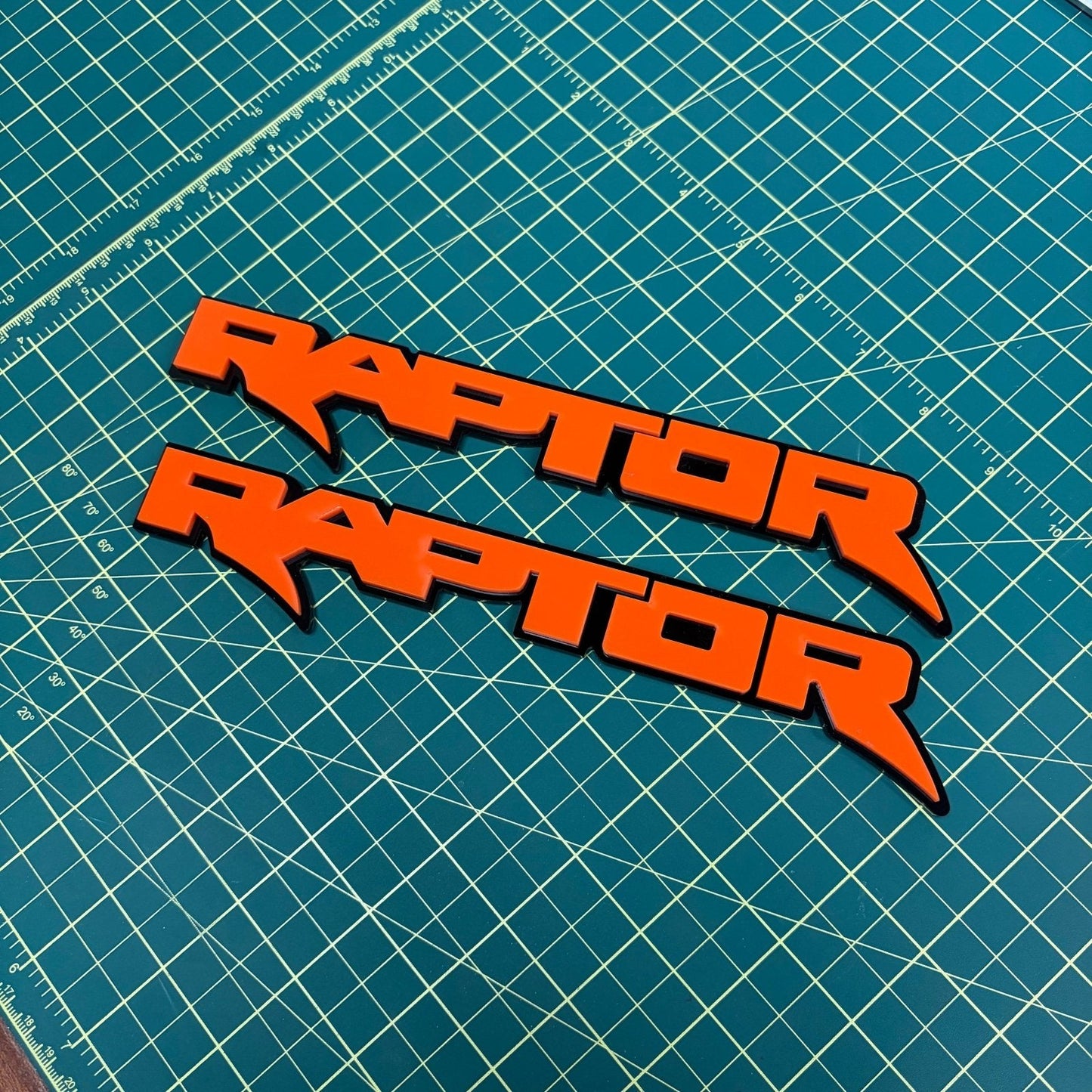 Ford Raptor Door Emblems (F150, Ranger, Bronco) - sold as a pair