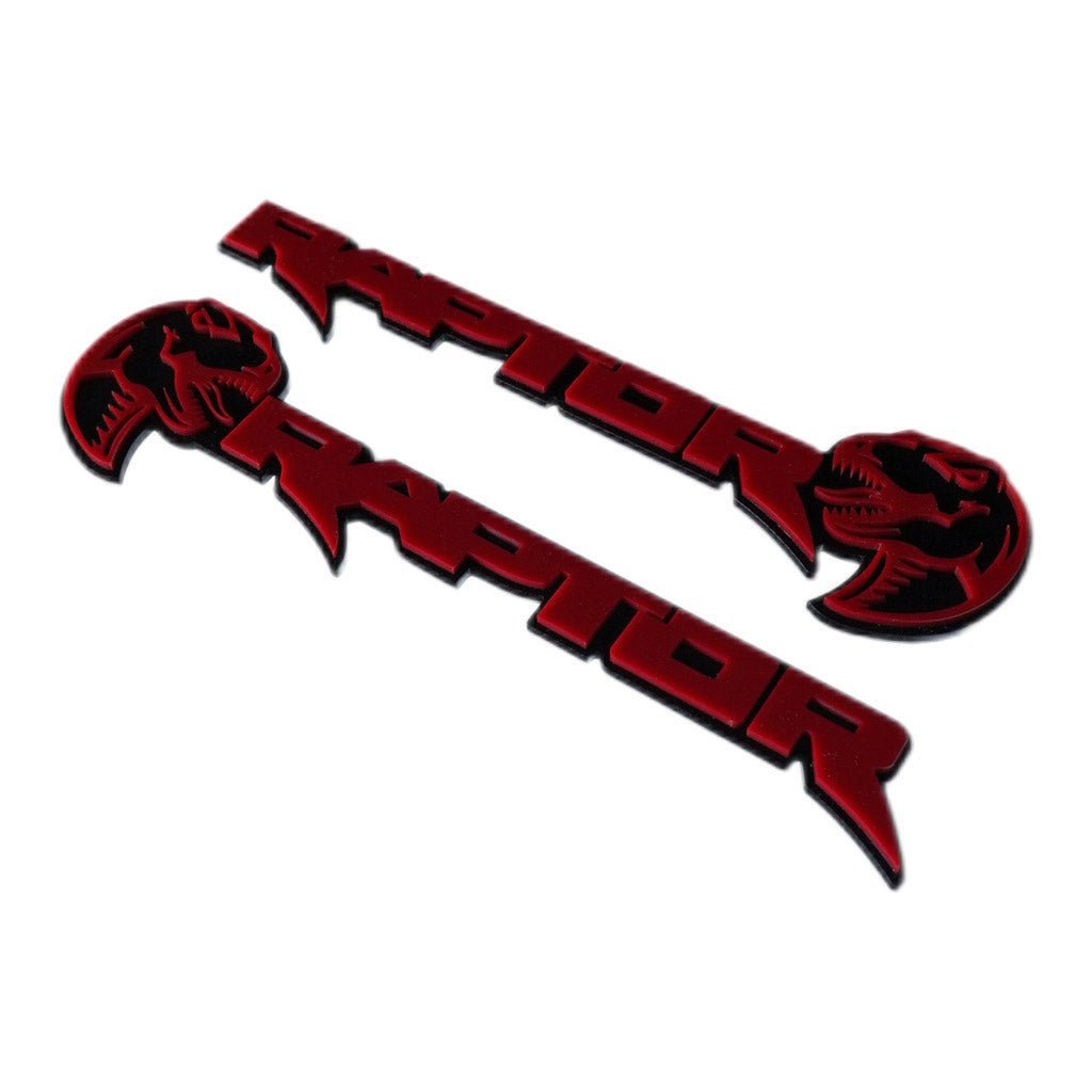Ford Raptor Door Emblems (F150, Ranger, Bronco) - sold as a pair - Speedlogix