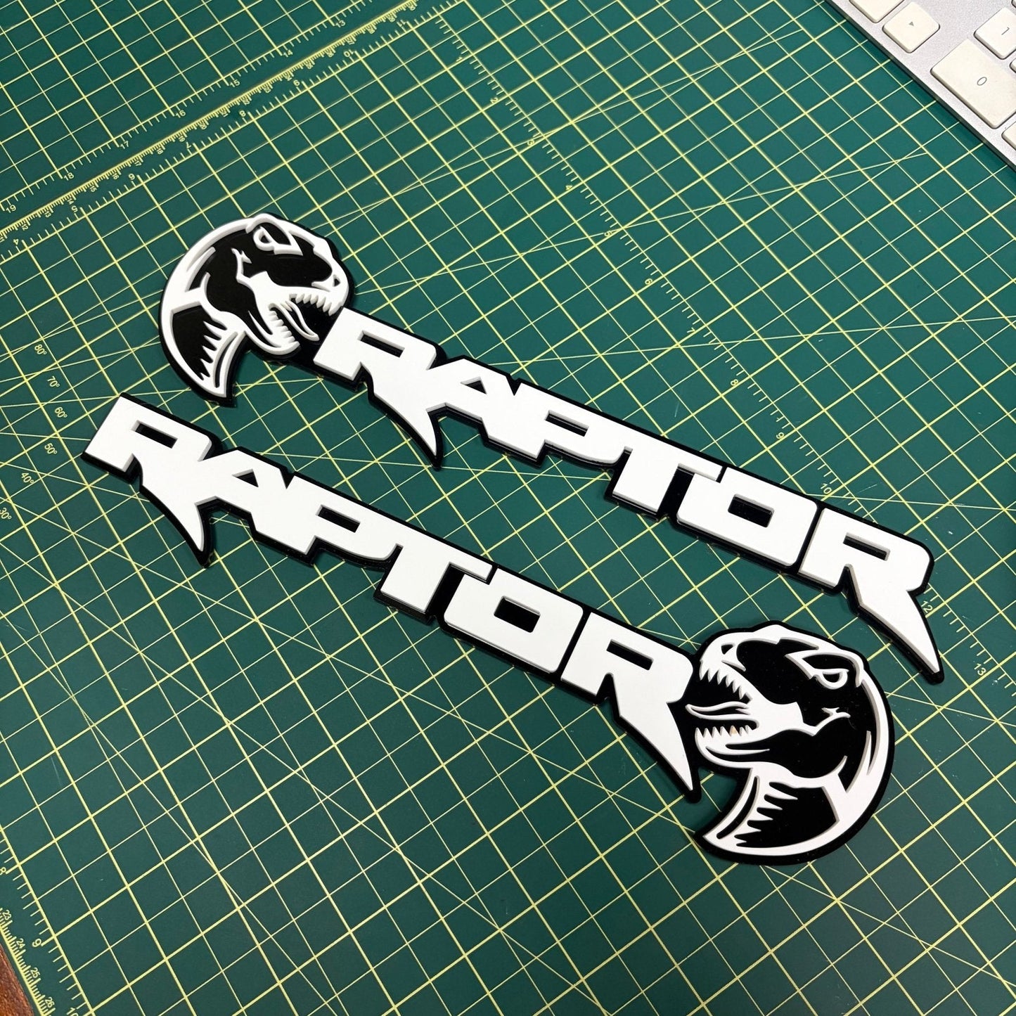 Ford Raptor Door Emblems (F150, Ranger, Bronco) - sold as a pair