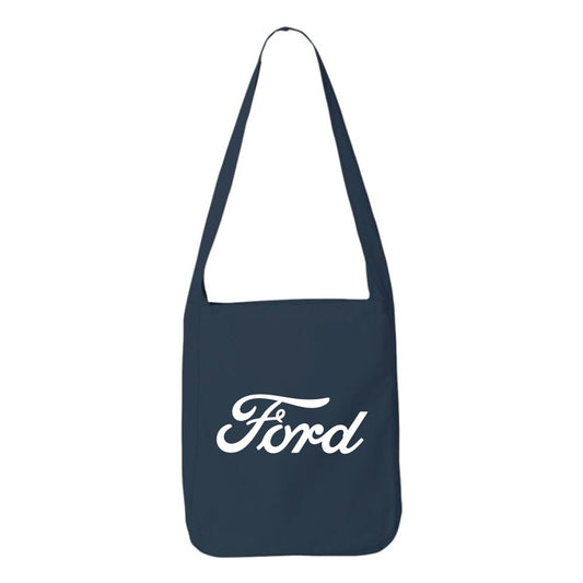 Ford Script Crossbody Bag - Navy - Speedlogix