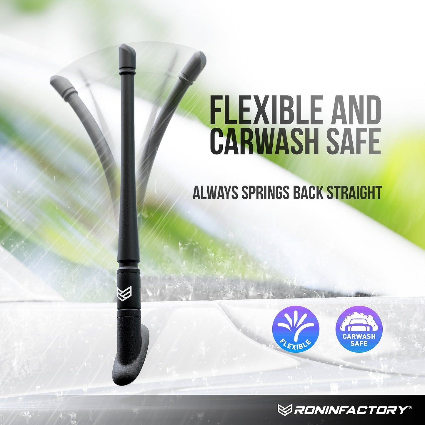 FORD SMARTLOCK™ SHORT FLEXIBLE ANTENNA 12 INCH (NEW!) - Speedlogix