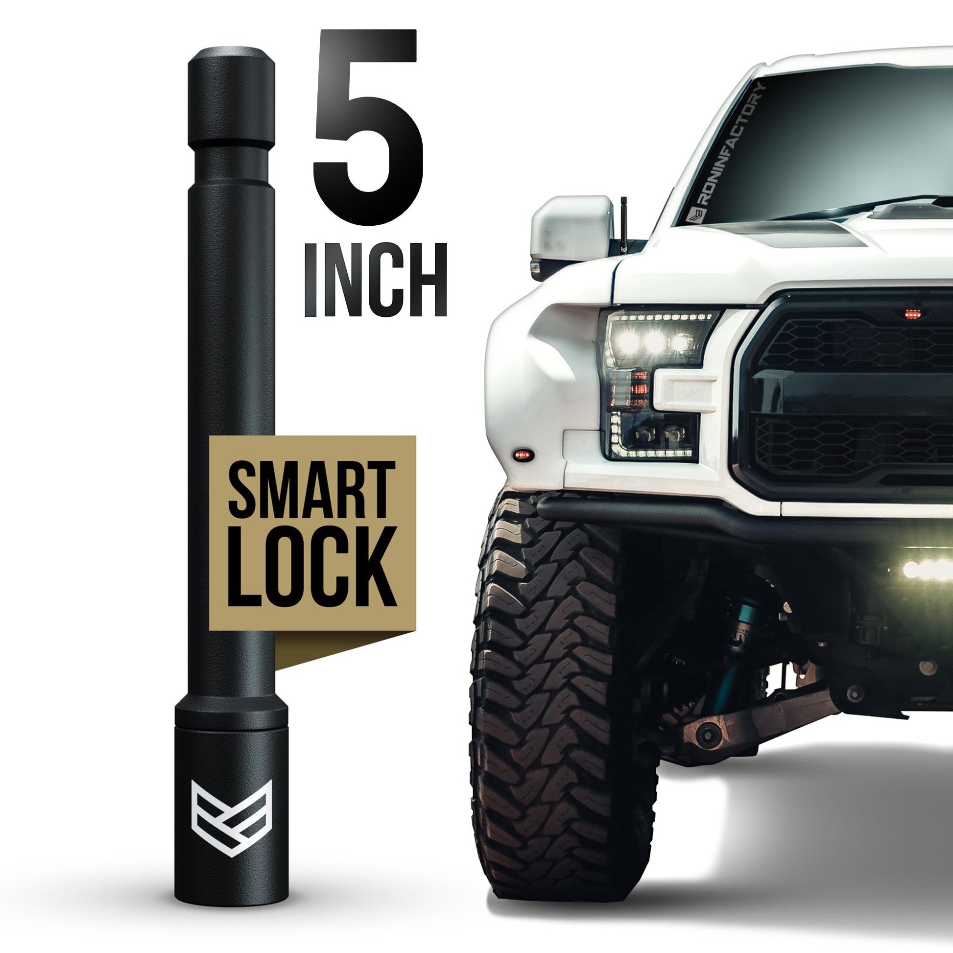 FORD SMARTLOCK™ SHORT FLEXIBLE ANTENNA 5 INCH (NEW!) - Speedlogix