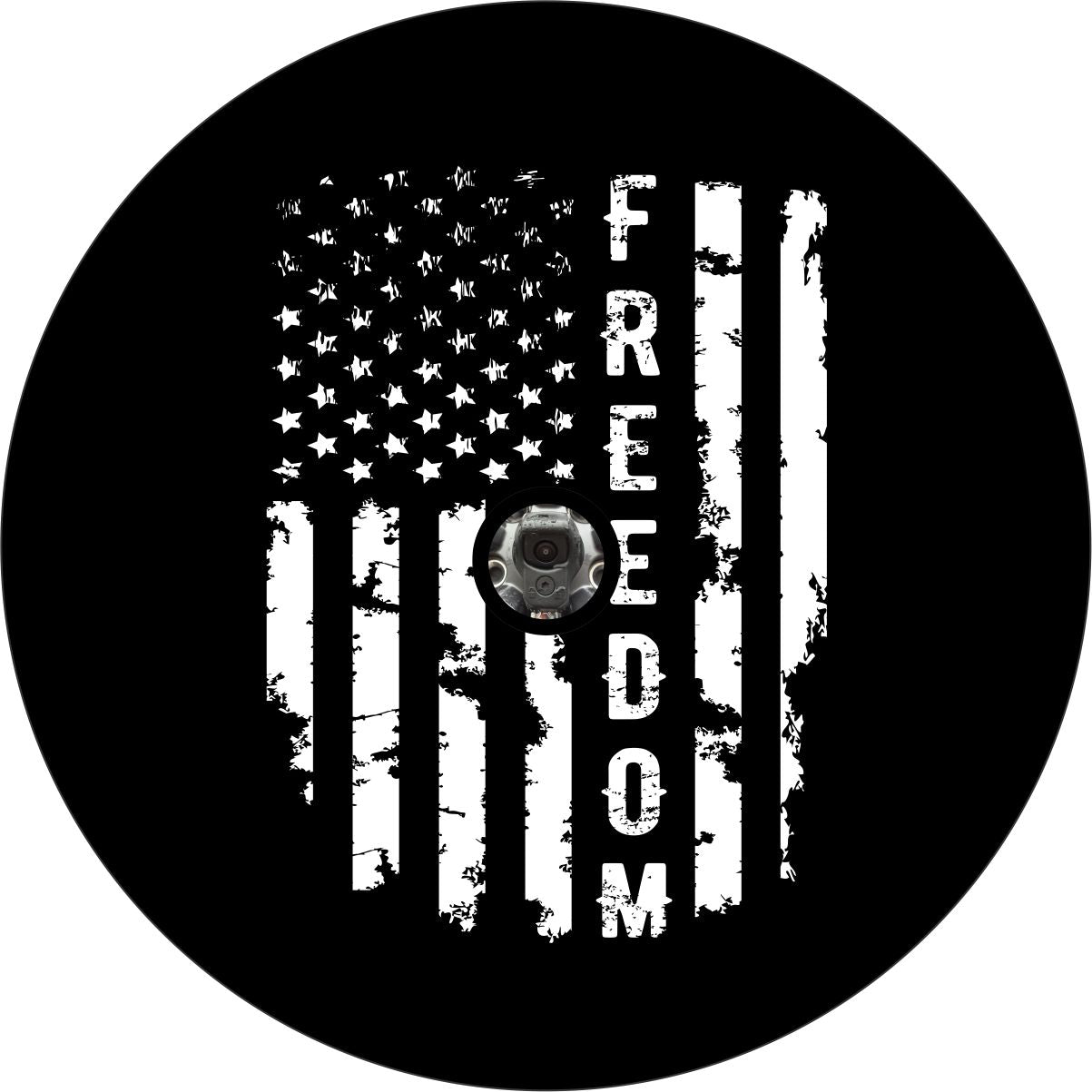 Freedom - American Flag Bronco Spare Tire Cover - Speedlogix