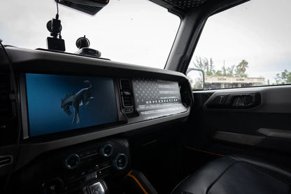 Freedom Series American Flag Dash Overlay - 2021+ Bronco - Speedlogix