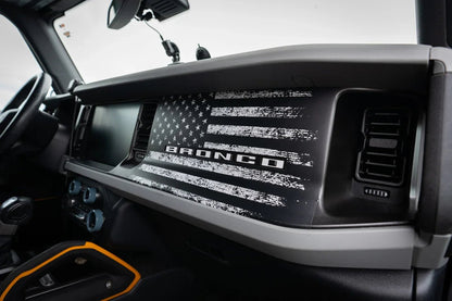 Freedom Series American Flag Dash Overlay - 2021+ Bronco - Speedlogix
