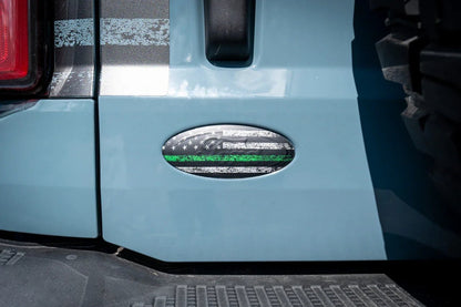 Freedom Series Rear Oval Overlays - 2021+ Bronco - Speedlogix