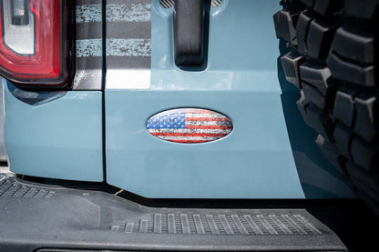 Freedom Series Rear Oval Overlays - 2021+ Bronco - Speedlogix