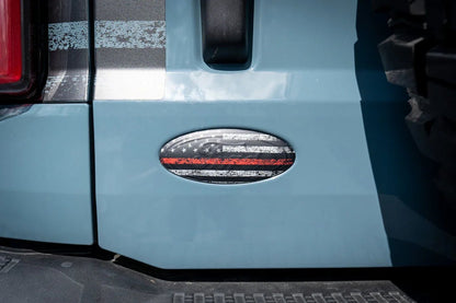 Freedom Series Rear Oval Overlays - 2021+ Bronco - Speedlogix