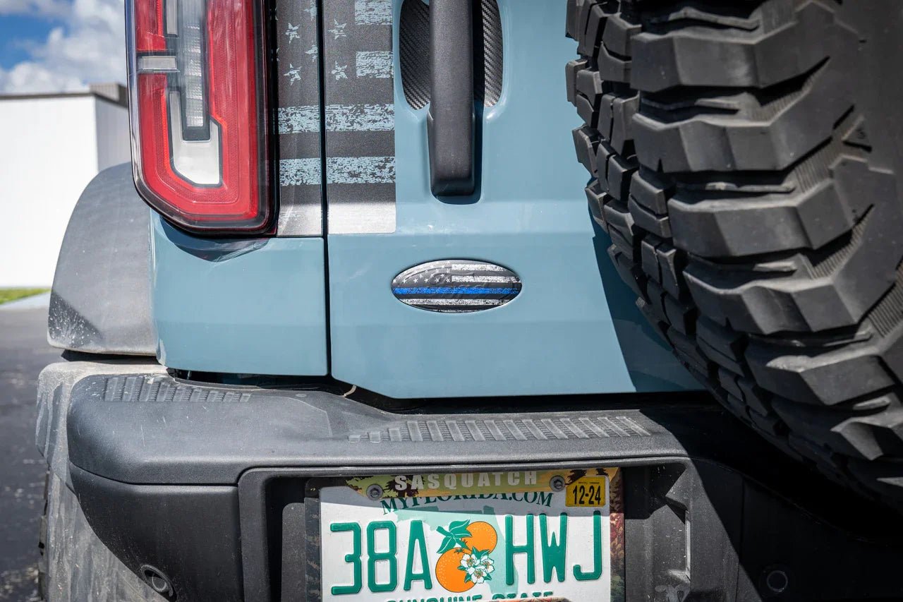 Freedom Series Rear Oval Overlays - 2021+ Bronco - Speedlogix