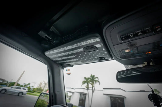 Freedom Series Sun Visor Overlays (Printed Series) - 2021+ Bronco - Speedlogix