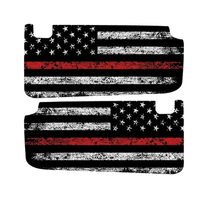 Freedom Series Sun Visor Overlays (Printed Series) - 2021+ Bronco - Speedlogix