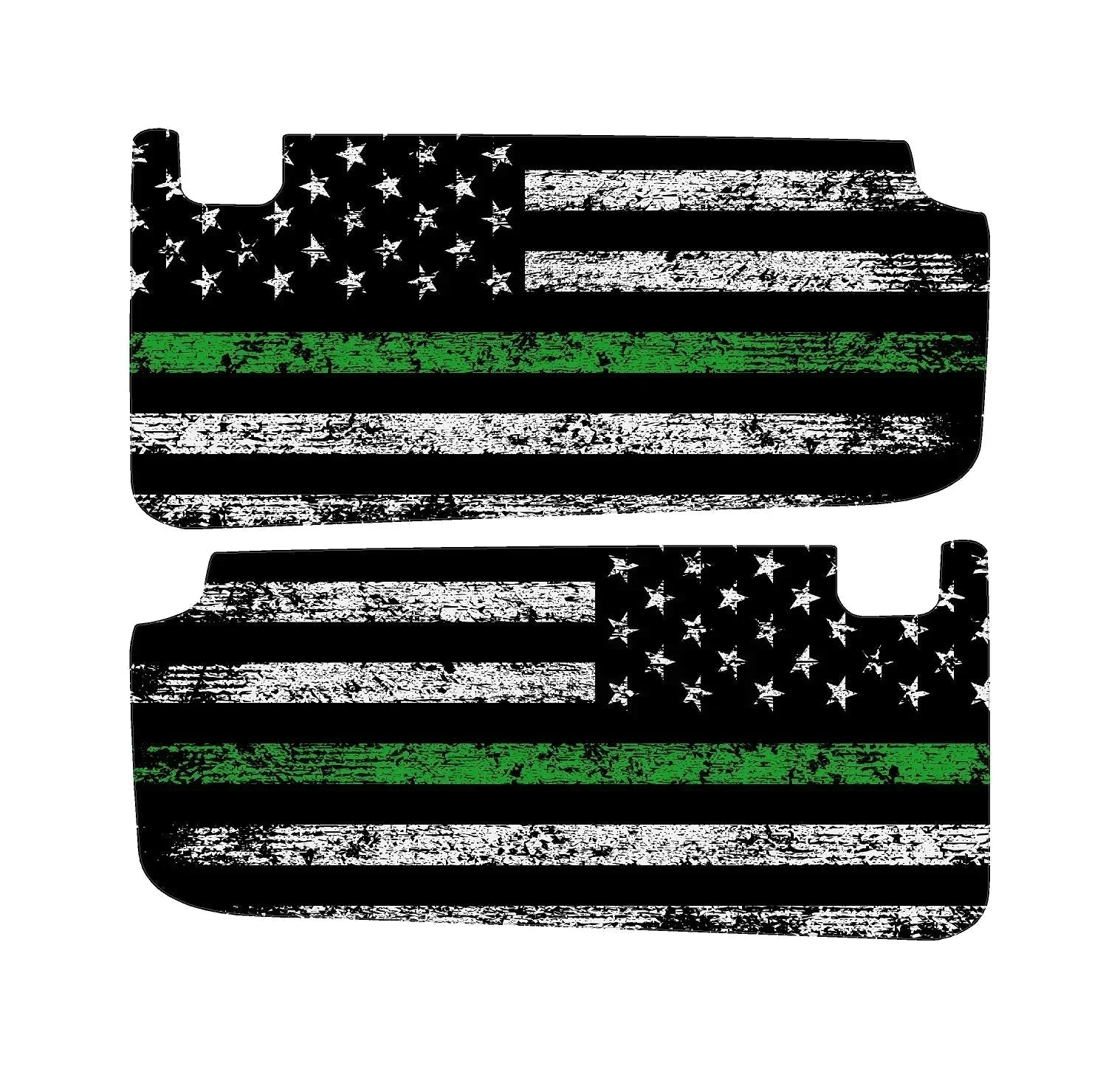 Freedom Series Sun Visor Overlays (Printed Series) - 2021+ Bronco - Speedlogix