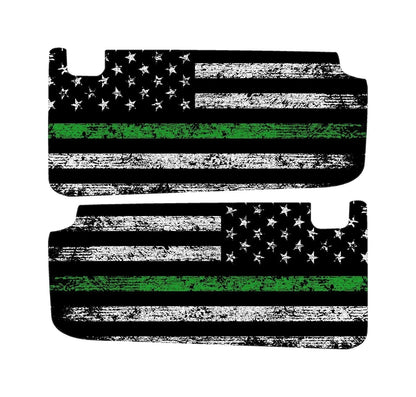 Freedom Series Sun Visor Overlays (Printed Series) - 2021+ Bronco - Speedlogix