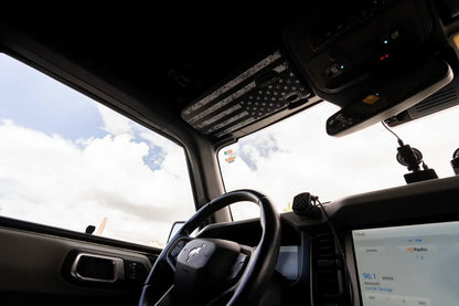 Freedom Series Sun Visor Overlays (Printed Series) - 2021+ Bronco - Speedlogix