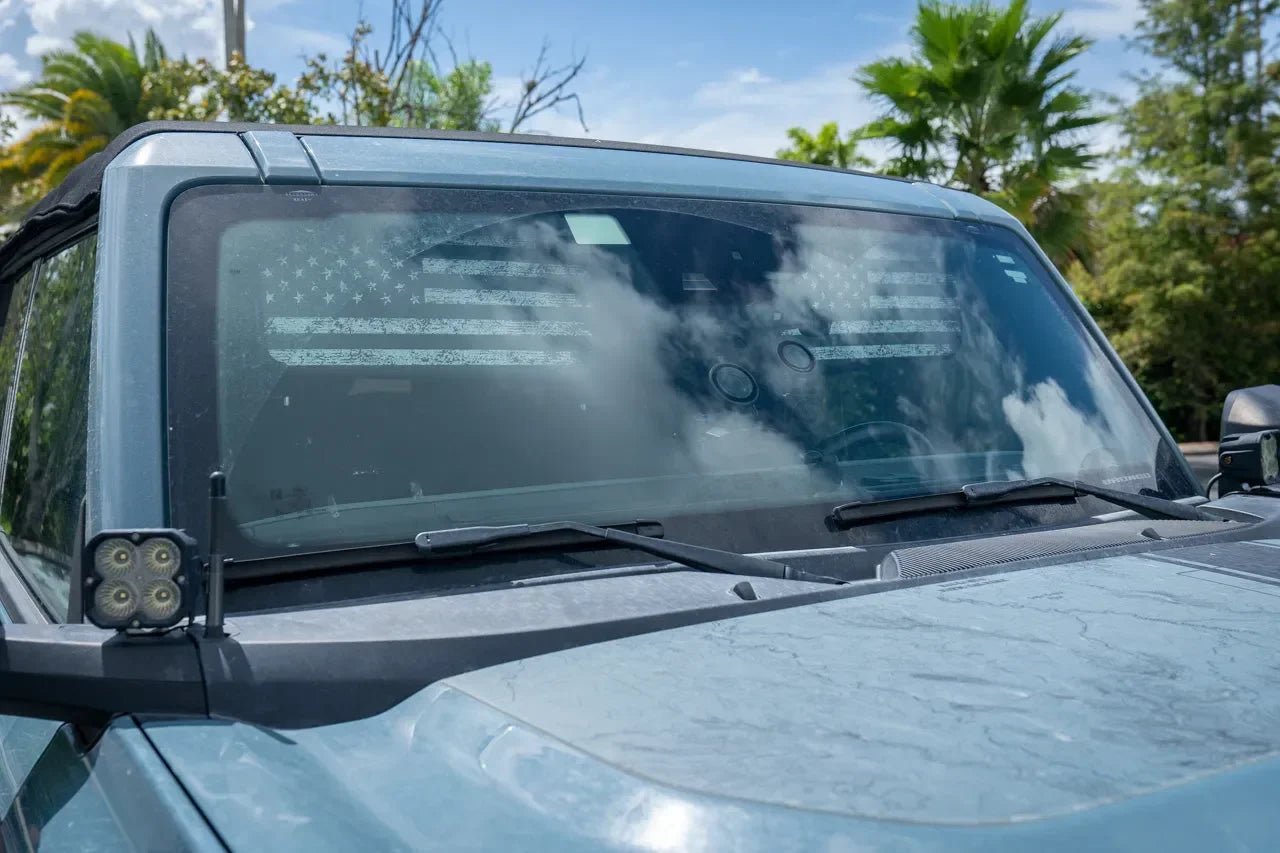 Freedom Series Sun Visor Overlays (Printed Series) - 2021+ Bronco - Speedlogix