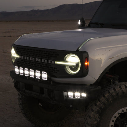 Front Bumper LED Light Kit - Ford Bronco 2021 + - Speedlogix