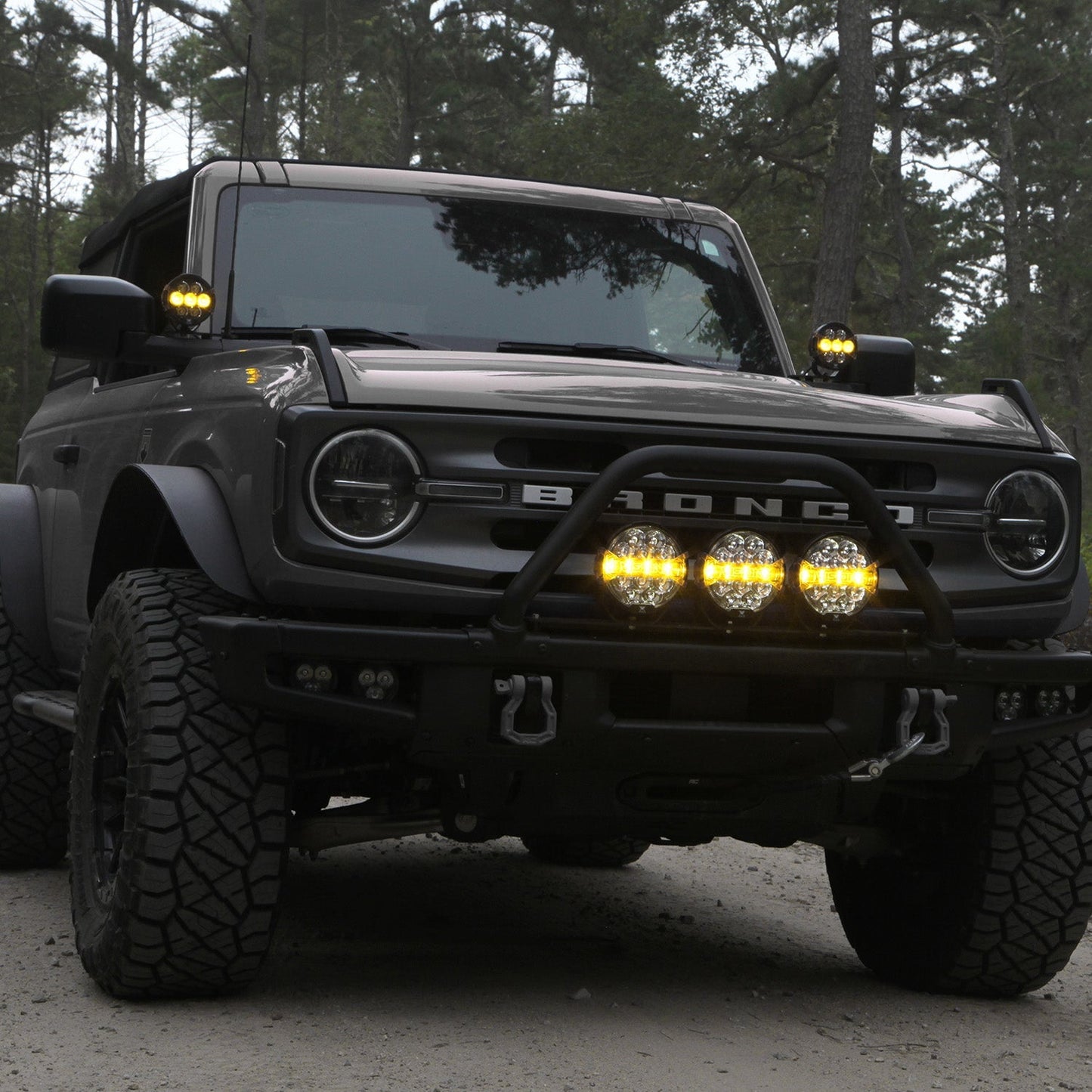 Front Bumper LED Light Kit - Ford Bronco 2021 + - Speedlogix