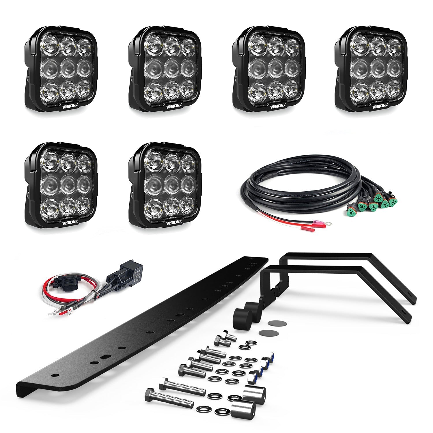 Front Bumper LED Light Kit - Ford Bronco 2021 + - Speedlogix