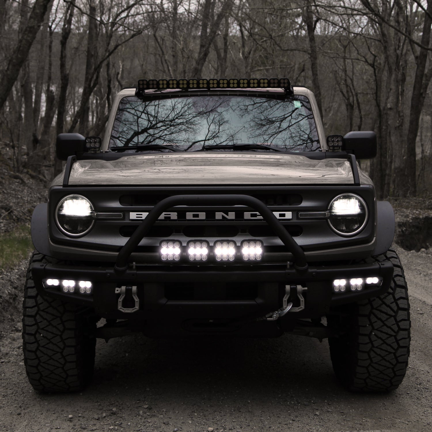 Front Bumper LED Light Kit - Ford Bronco 2021 + - Speedlogix