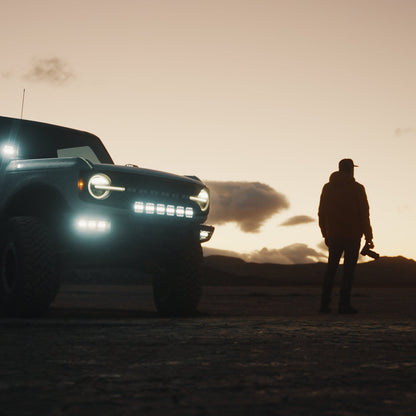 Front Bumper LED Light Kit - Ford Bronco 2021 + - Speedlogix