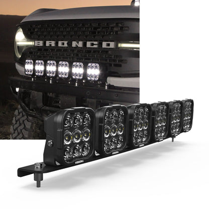 Front Bumper LED Light Kit - Ford Bronco 2021 + - Speedlogix
