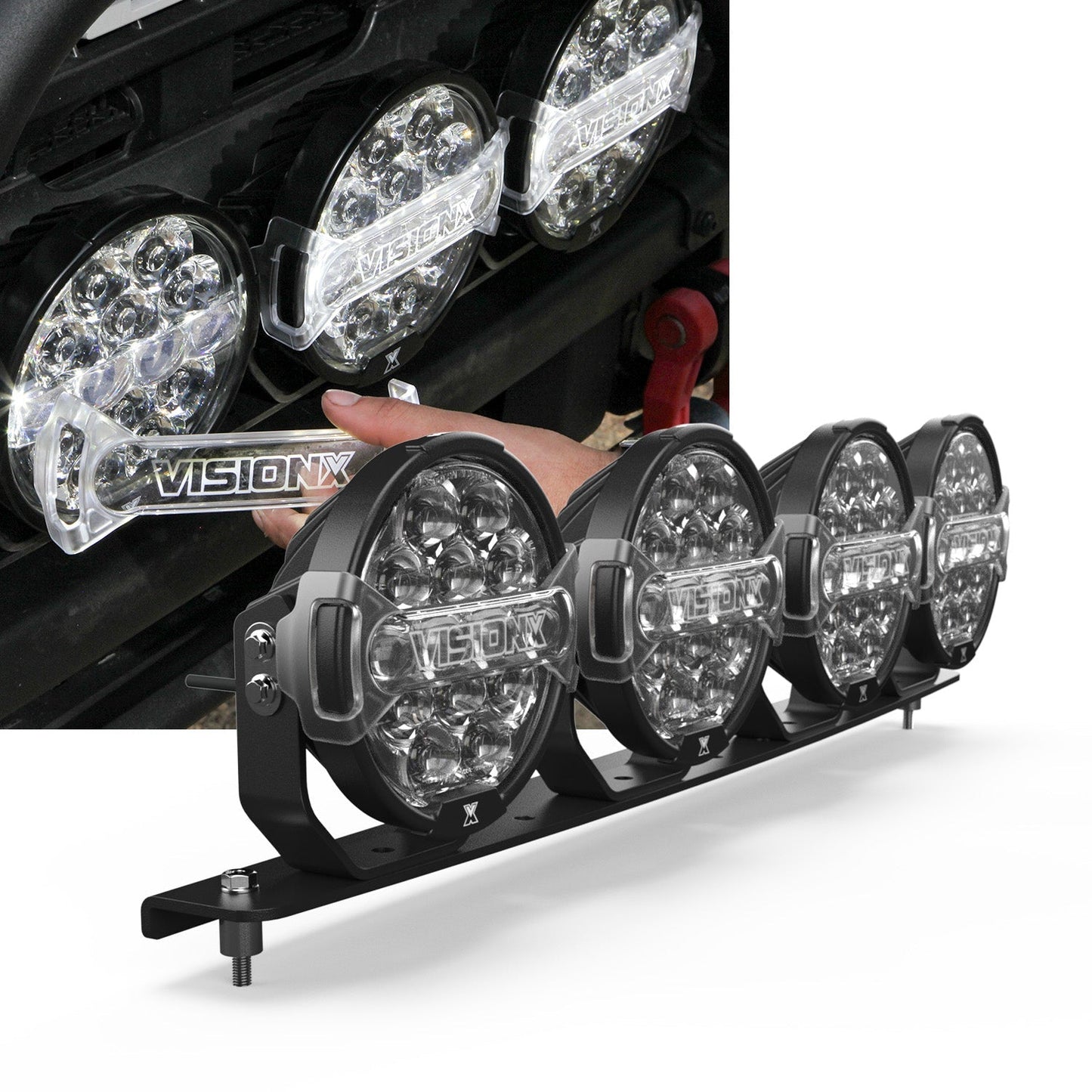 Front Bumper LED Light Kit - Ford Bronco 2021 + - Speedlogix