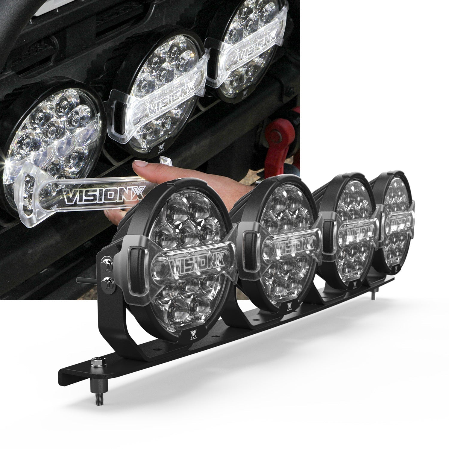 Front Bumper LED Light Kit - Ford Bronco 2021 + - Speedlogix