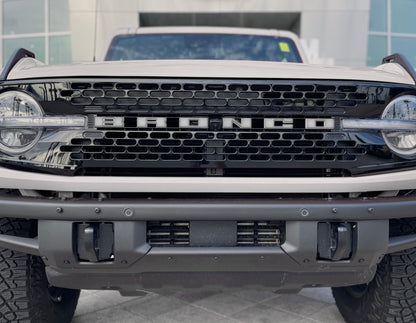Front Grille Letter Overlays Fits 2021 - 2026 Ford Bronco - Speedlogix