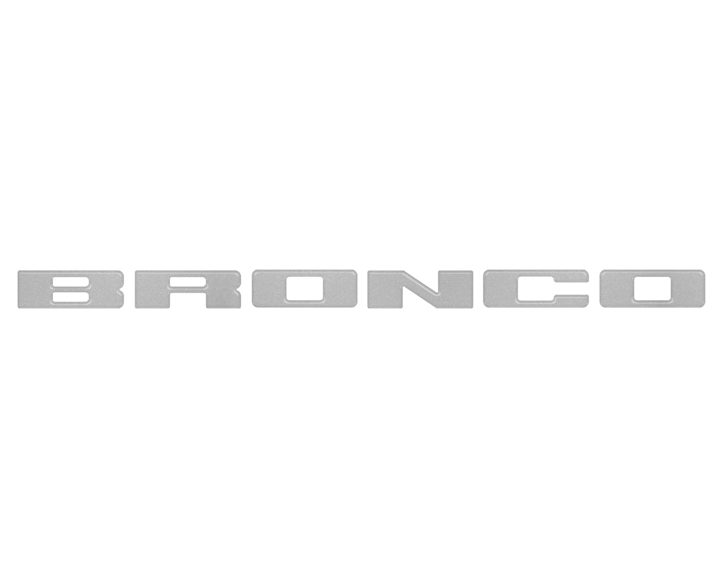 Front Grille Letters Overlays Fits 2021 - 2026 Ford Bronco Sport - Speedlogix