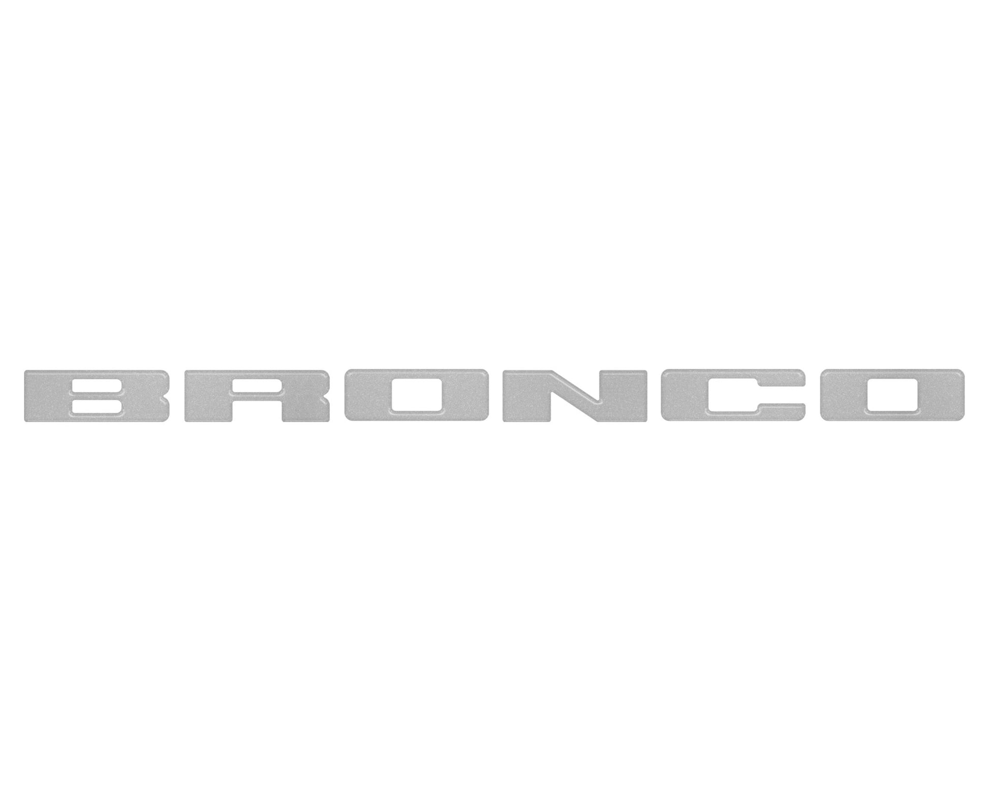 Front Grille Letters Overlays Fits 2021 - 2026 Ford Bronco Sport - Speedlogix