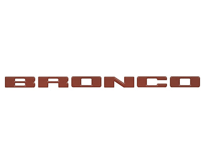 Front Grille Letters Overlays Fits 2021 - 2026 Ford Bronco Sport - Speedlogix