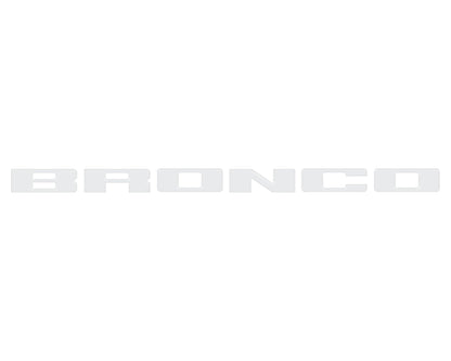 Front Grille Letters Overlays Fits 2021 - 2026 Ford Bronco Sport - Speedlogix