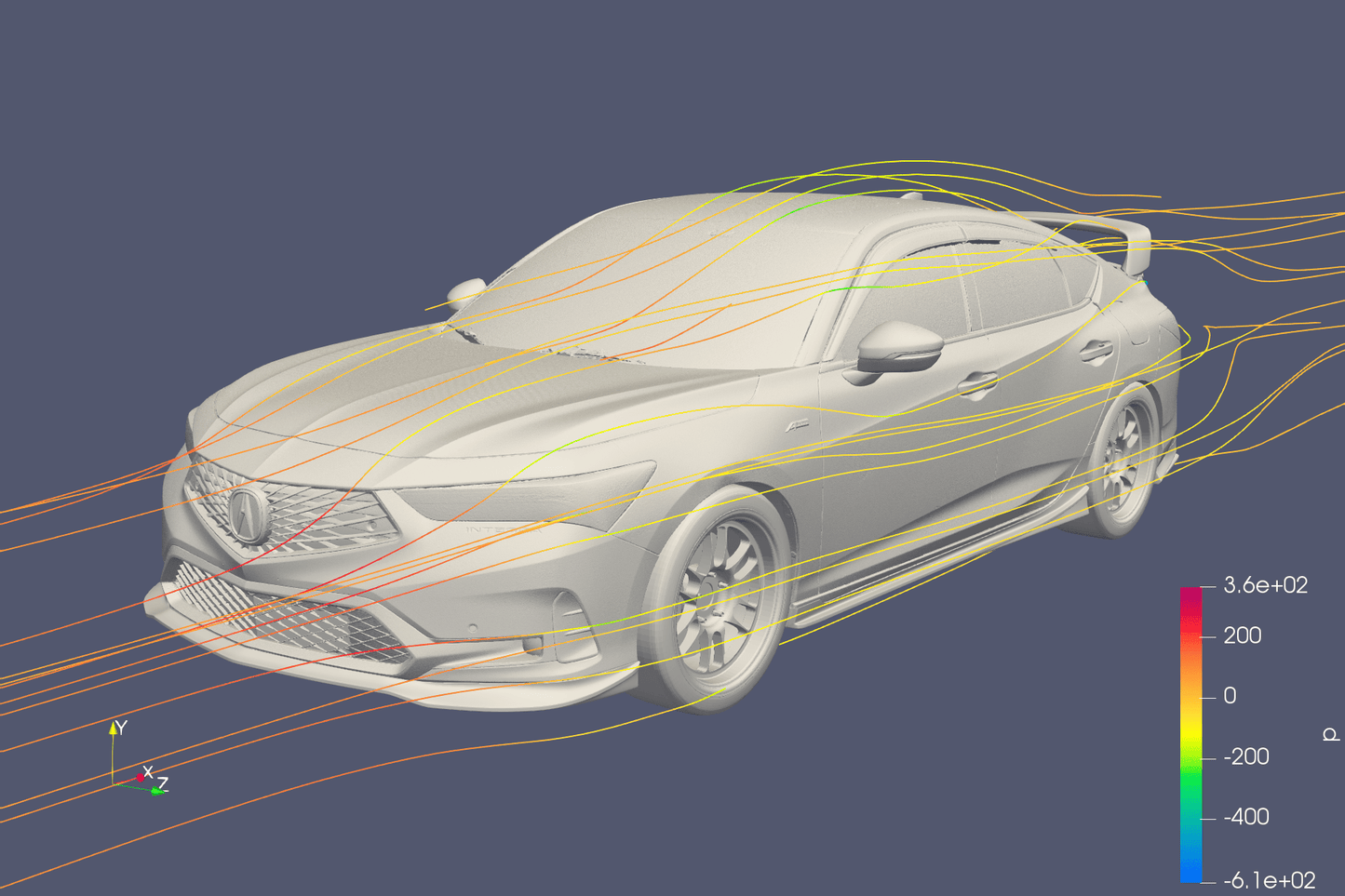 Front Lip – ACURA INTEGRA (DE4, 2023+) - Speedlogix