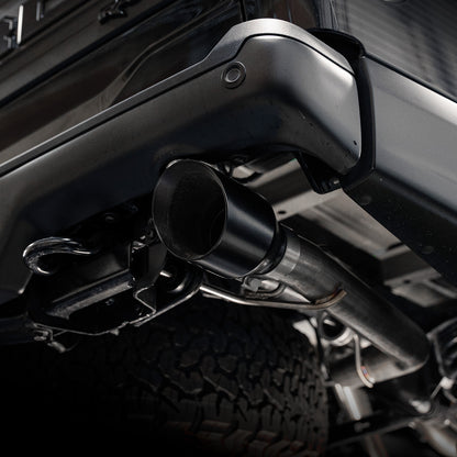 Stainless Works Cat-Back Exhaust, Black Tips 2023-2025 Raptor R