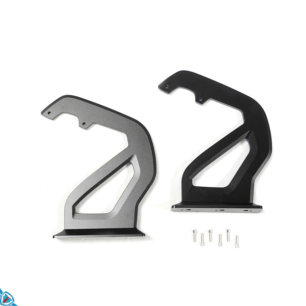 2017-2025 Porsche 718 Boxster & Cayman (982) GT4 RS Style Dry Carbon Fiber Swan Neck Wing | FYBR Aerodynamics