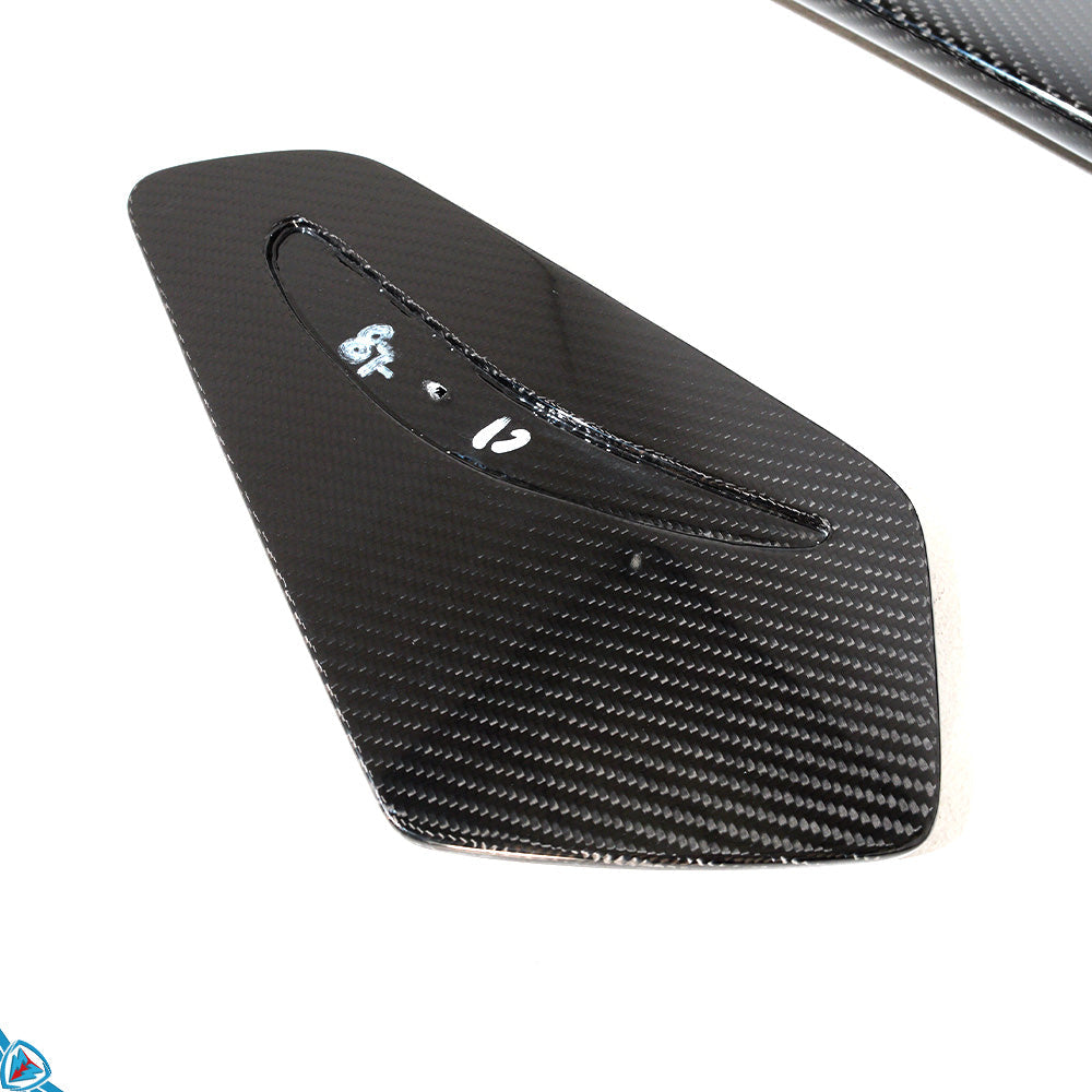 2017-2025 Porsche 718 Boxster & Cayman (982) GT4 RS Style Dry Carbon Fiber Swan Neck Wing | FYBR Aerodynamics